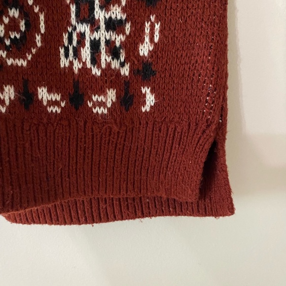 Madewell Bandana Soft Cotton Pullover Sweater - Picture 6 of 8